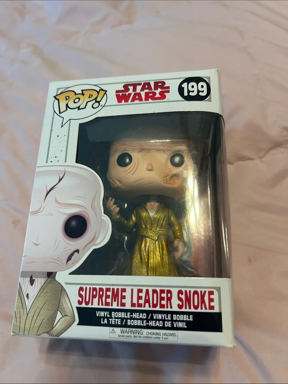 Funko Pop! Star Wars Supreme Leader Snoke Gold Robe #199